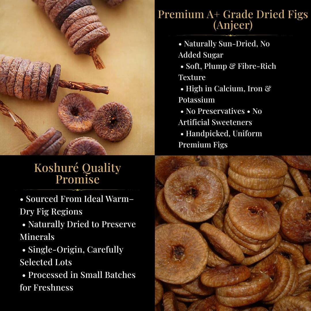 Premium Dried Figs (Anjeer)