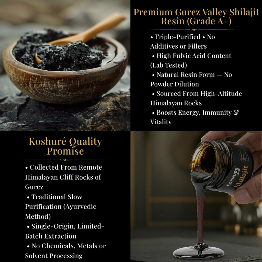 Premium Kashmiri Shilajit