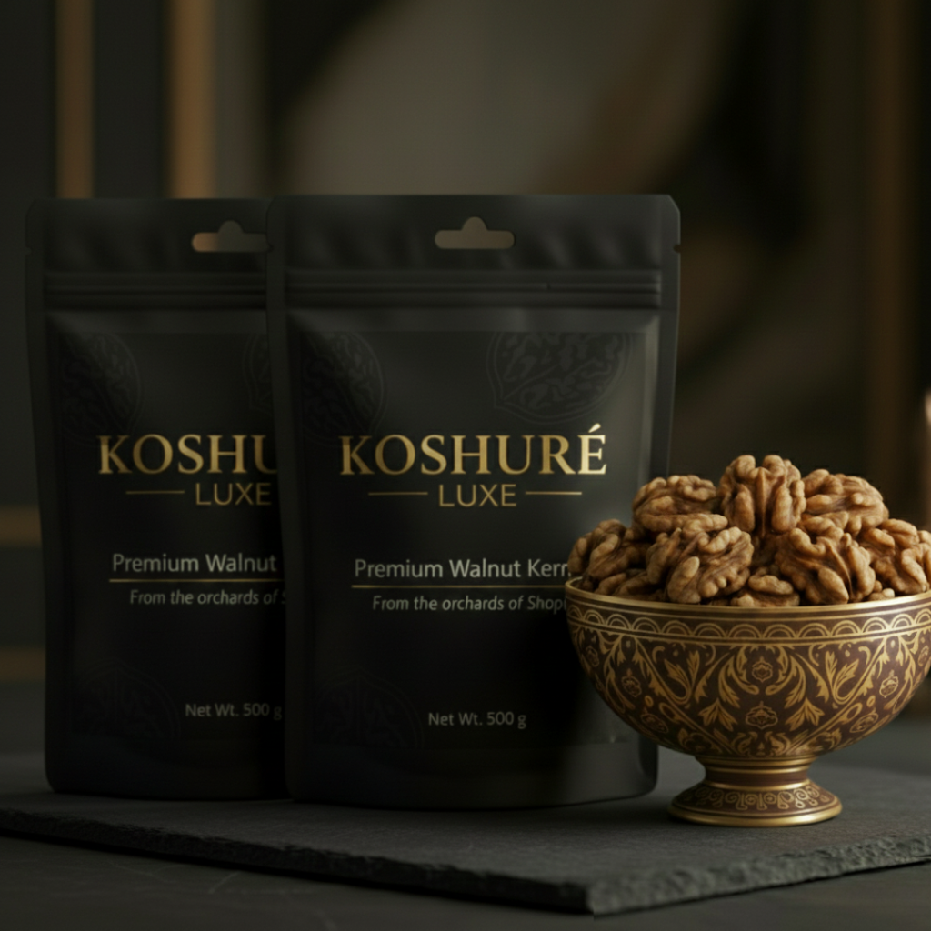 Kashmiri Gold Walnuts – (500 g × 2)